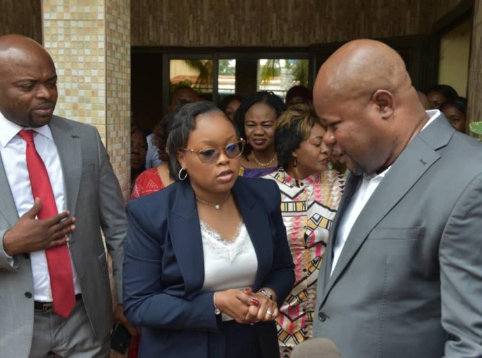 OCC : Mme le DGA Christelle Muabilu à l’écoute des agents et cadres de la Direction Provinciale de Kinshasa